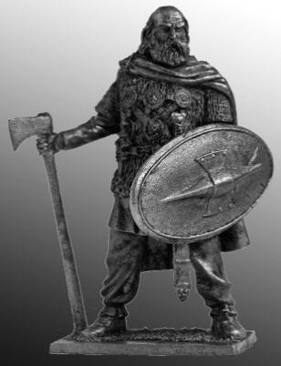 54-15  миниатюра  Бритонский воин, 1 век н.э.