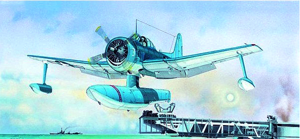 0866  авиация  Curtiss SC - 1 Seahawk (1:72)