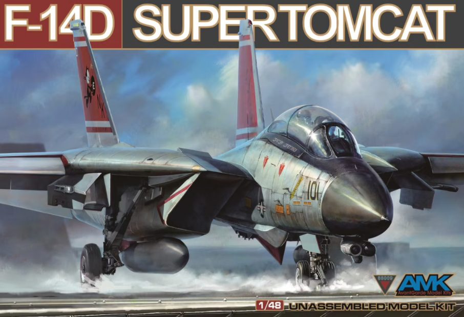 88009  авиация  F-14D Super Tomcat (1:48)
