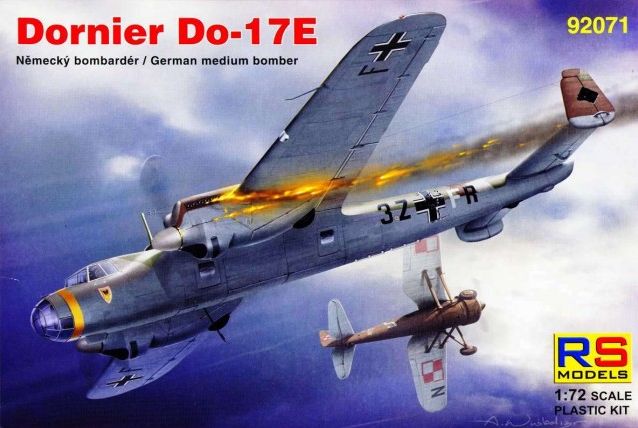 92071  авиация  Dornier 17E  (1:72)