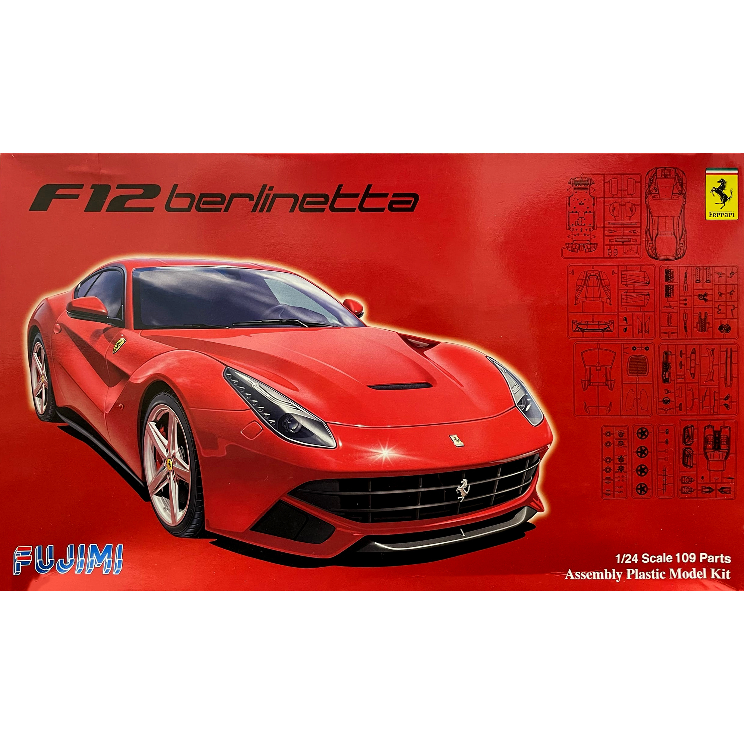 12562  автомобили и мотоциклы  Ferrari F12 Berlinetta  (1:24)