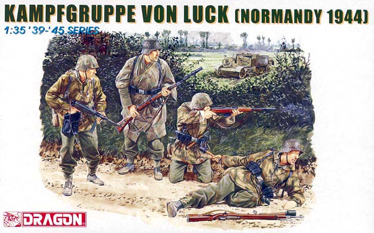 6155  фигуры  Kampfgruppe von Luck (Normandy 1944) (1:35)