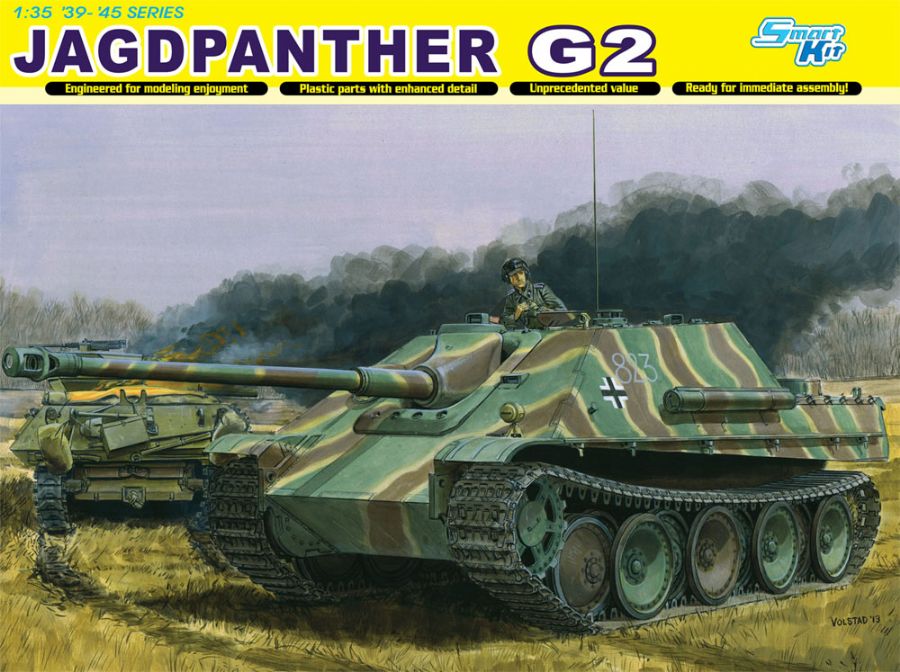 6609  техника и вооружение  САУ Jagdpanther G2 (1:35)