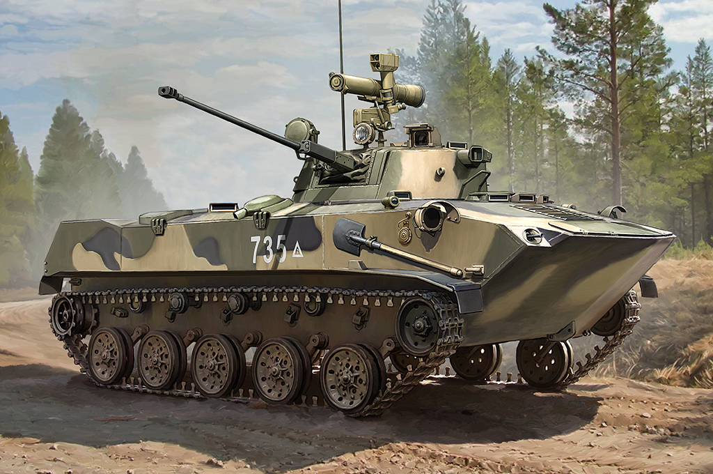 80155  техника и вооружение  Russian BMD-2  (1:35)