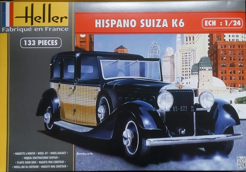 80704  автомобили и мотоциклы  Hispano Suiza K6  (1:24)
