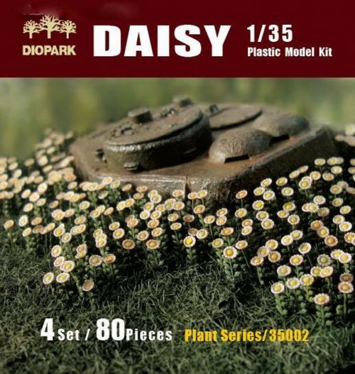 DP35002  наборы для диорам  Plant Series Daisy  (1:35)