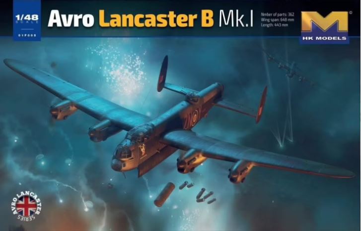 01F005  авиация  Avro Lancaster B Mk.I  (1:48)