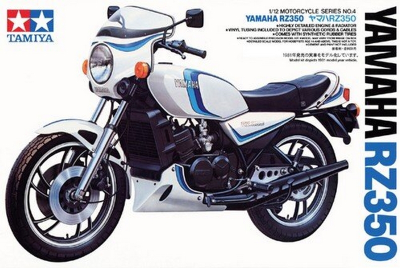 14004  автомобили и мотоциклы  Yamaha RZ350  (1:12)