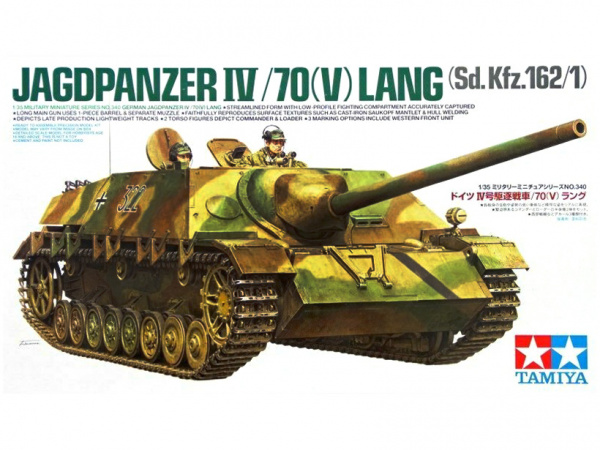 35340  техника и вооружение  САУ  Jagdpanzer IV Lang (1:35)