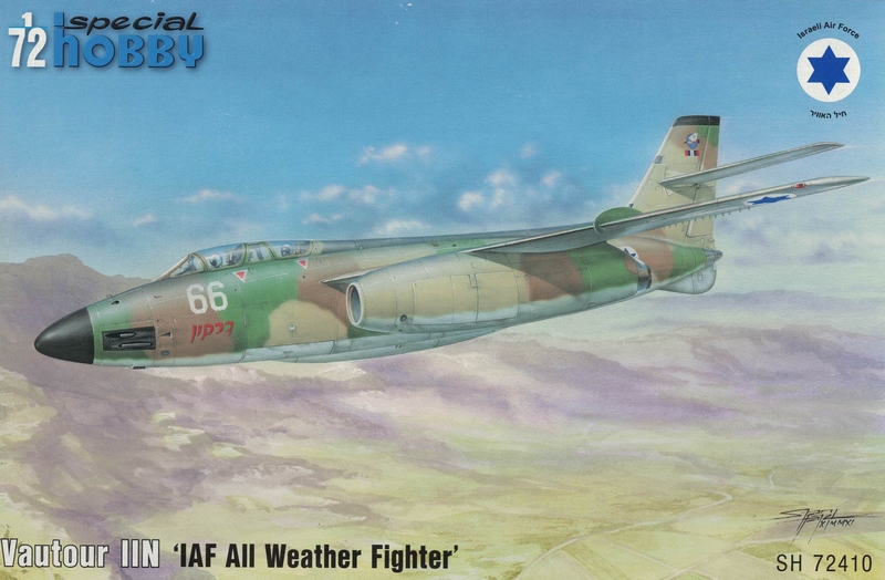 SH72410  авиация  Vautour IIN (IAF all weather fighter)  (1:72)