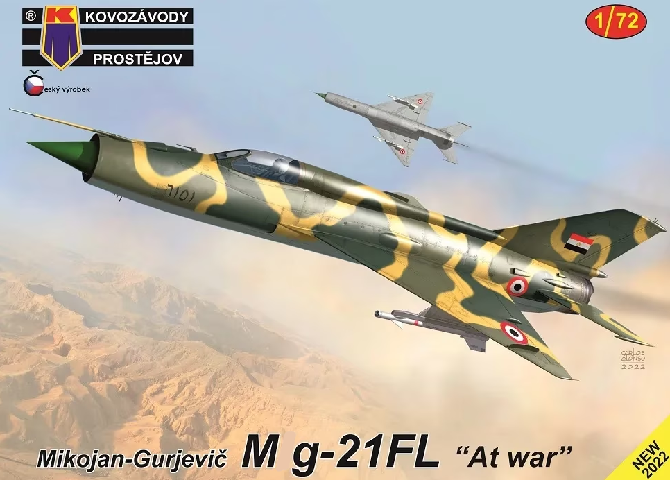 KPM0368  авиация  M&G-21FL "At War"  (1:72)