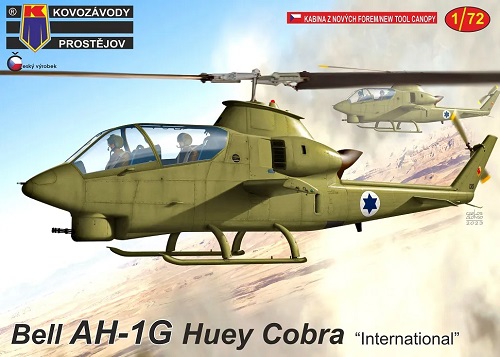 KPM0380  авиация  Bell AH-1G Huey Cobra „International“  (1:72)
