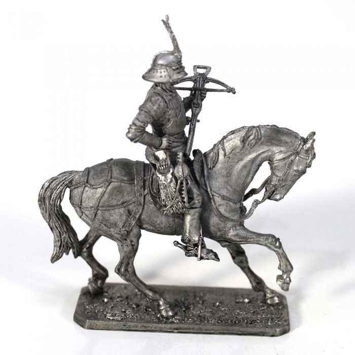 108 M  миниатюра  Европейский конный арбалетчик, 15 век