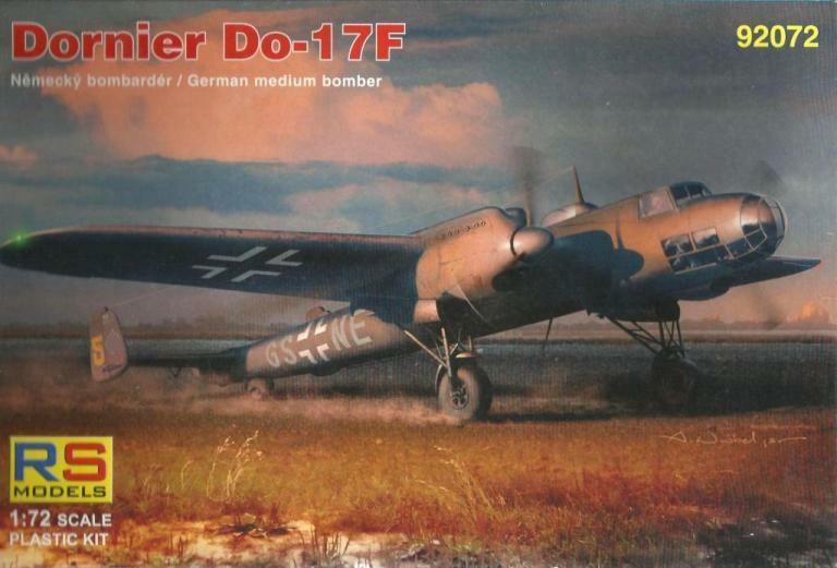 92072  авиация  Dornier 17F  (1:72)