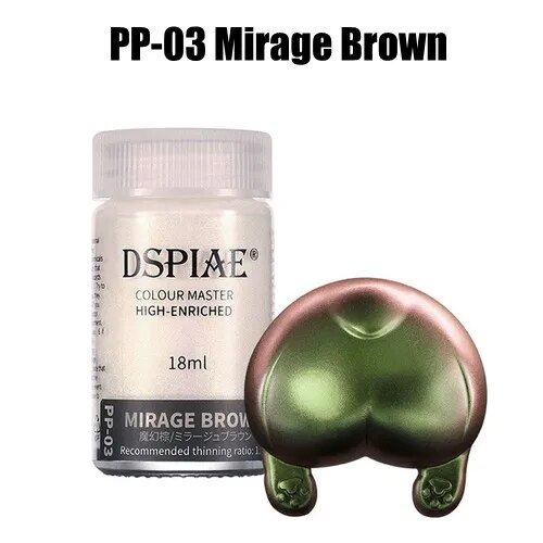 PP-03  краска  18мл Mirage Brown