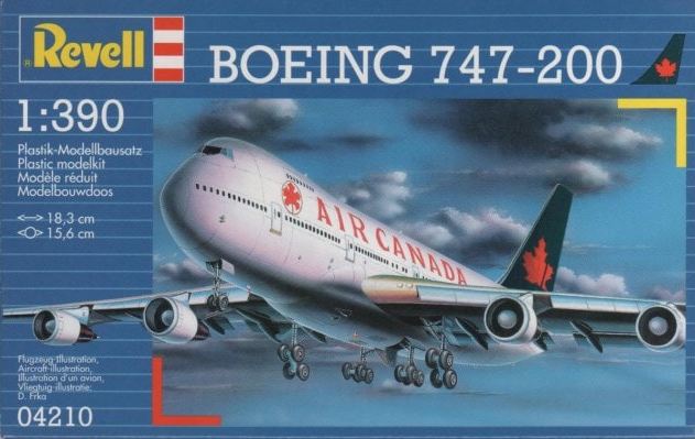 04210  авиация  Boeing 747-200  (1:390)