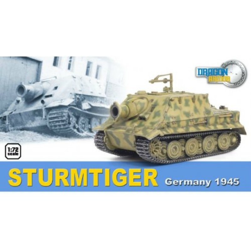 60459  техника и вооружение  САУ  Sturmtiger  1001st Sturmmorser Kompanie   (1:72)