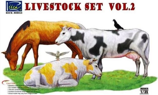 RV35015  фигуры  Livestock Set Vol. 2  (1:35)