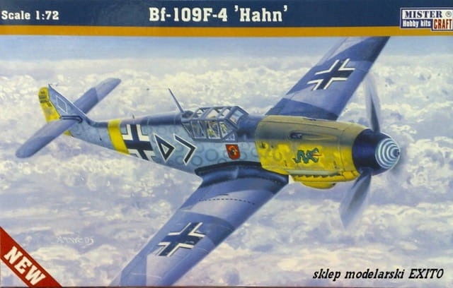 C-35  авиация  Bf-109F-4"Hahn"  (1:72)