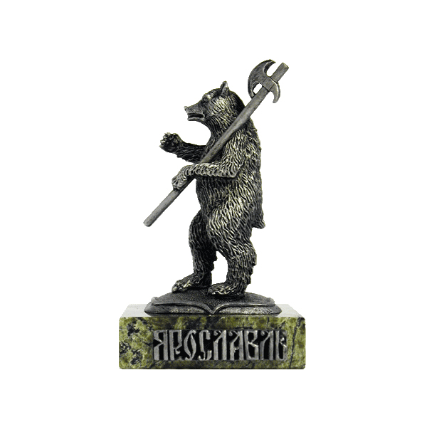 s02  миниатюра  Герб города Ярославль-Медведь