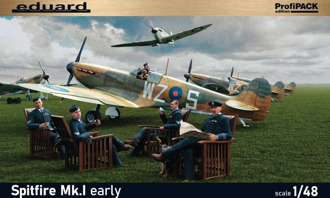 82152  авиация  Spitfire Mk.I early  (1:48)