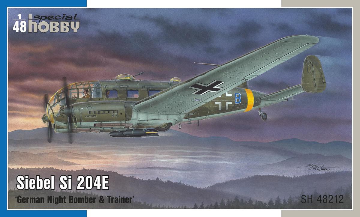 SH48212  авиация  Siebel Si-204E "German night bomber & trainer"  (1:48)