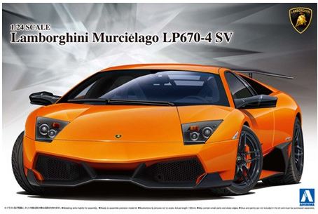 00706  автомобили и мотоциклы  Lamborgini Murcielago LP670-4 Superveloce  (1:24)