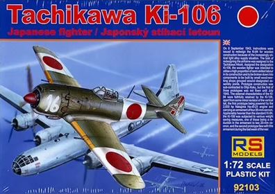 92103  авиация  Tachikawa Ki-106  (1:72)