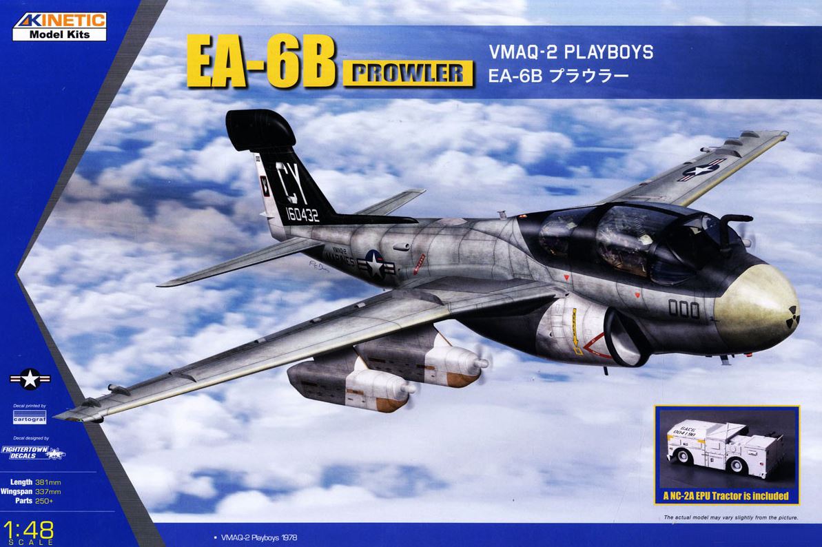 K48112  авиация  EA-6B Prowler VMAQ-2 Playboys  (1:48)