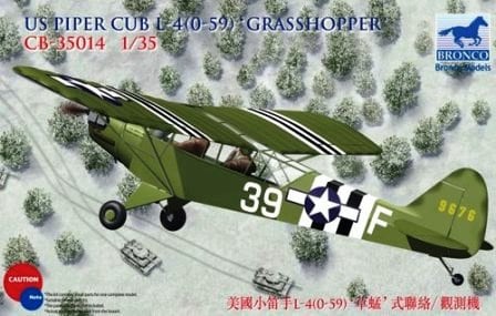 CB35014  авиация  US Piper Cub L-4(0-59) Grasshopper (1:35)