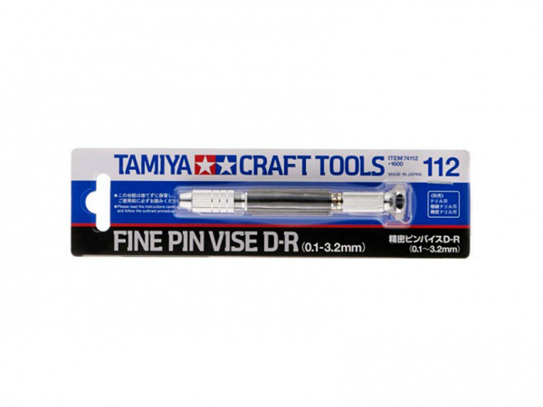 74112  ручной инструмент  Fine Pin Vise D-R - (0.1-3.2mm)