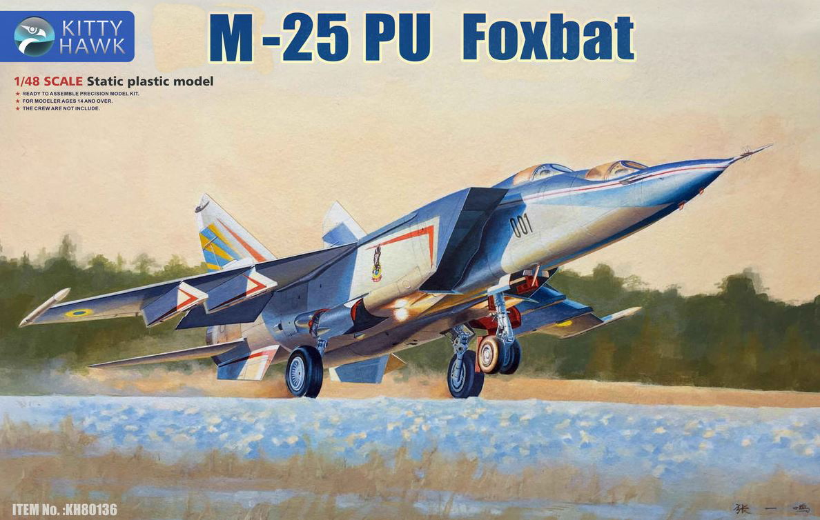 KH80136  авиация  M-25PU Foxbat  (1:48)