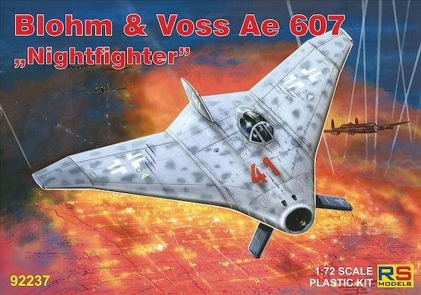 92237  авиация  Blohm & Voss Ae 607 "Nightfighter"  (1:72)