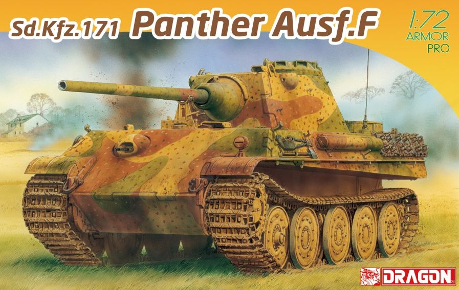 7647  техника и вооружение  Sd.Kfz.171 Panther Ausf.F  (1:72)