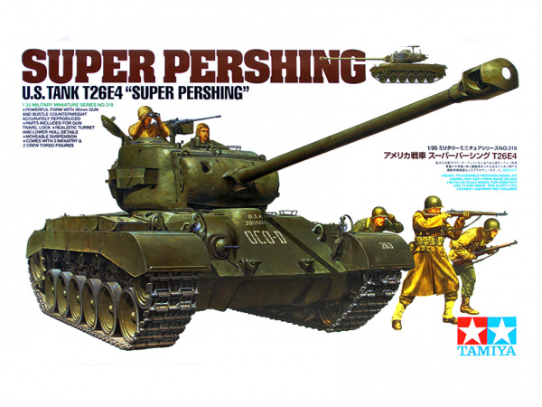 35319  техника и вооружение  T26E4 Super Pershing (1:35)