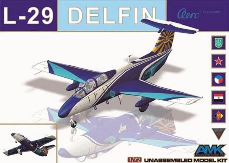 86001  авиация  Aero L-29 Delfin (1:72)