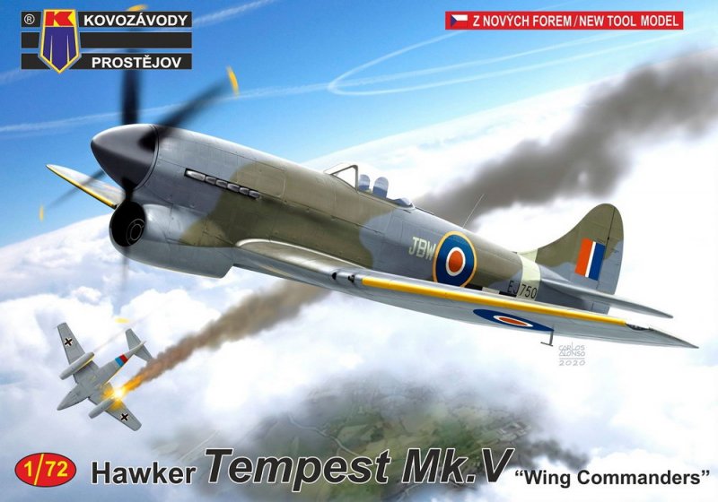 KPM0219  авиация  Hawker Tempest Mk.V  (1:72)