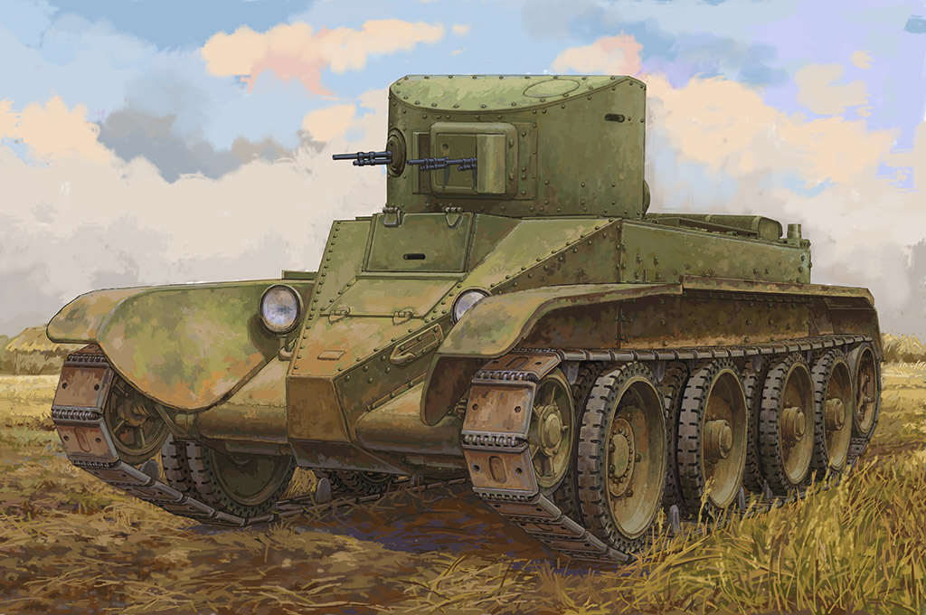 84516  техника и вооружение  Soviet BT-2 Tank (late)  (1:35)