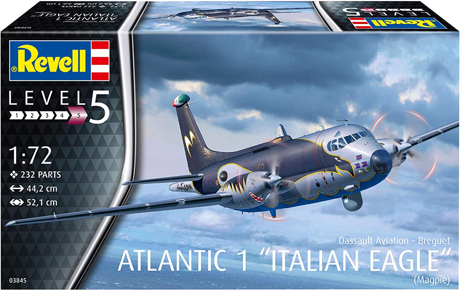 03845  авиация  Breguet Atlantic 1 "Italian Eagle  (1:72)
