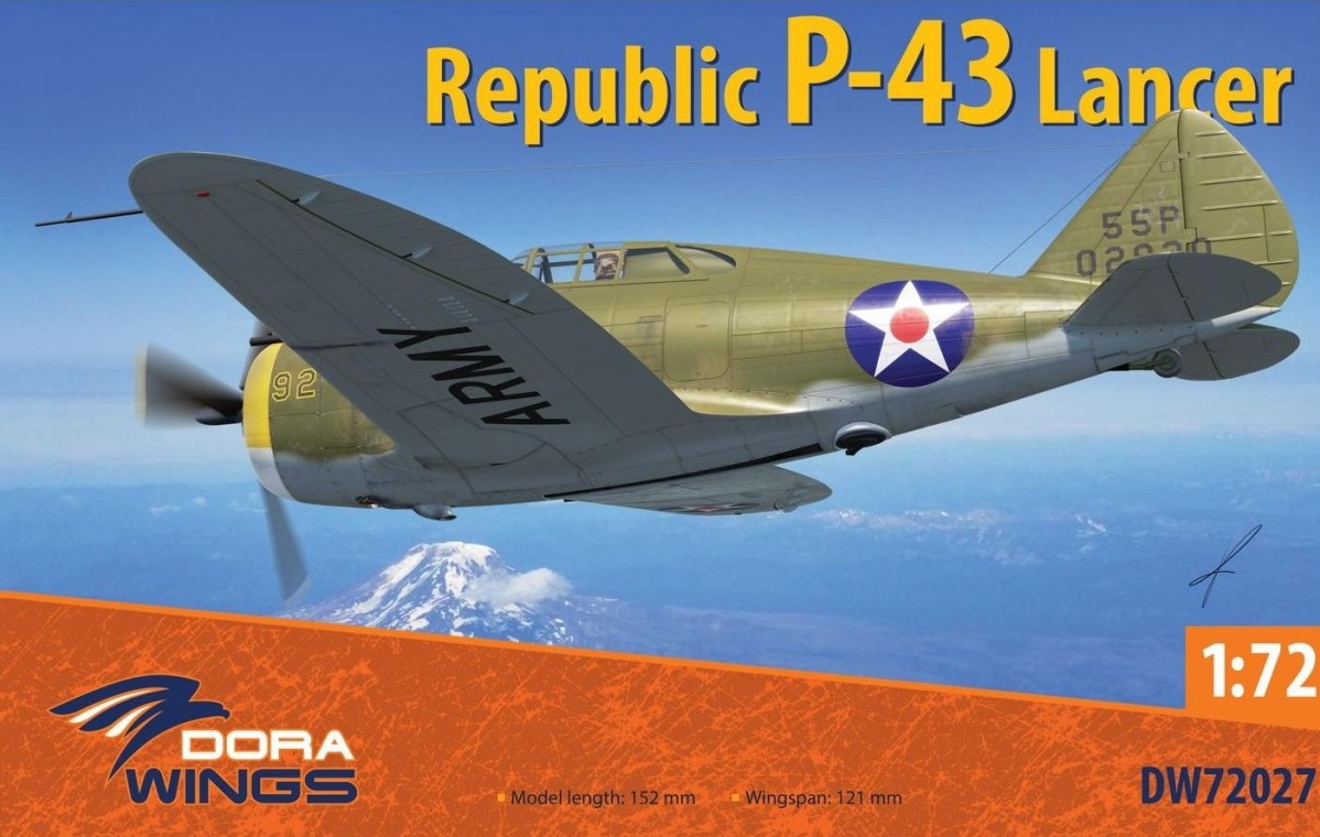 DW72027  авиация  Republic P-43 Lancer  (1:72)
