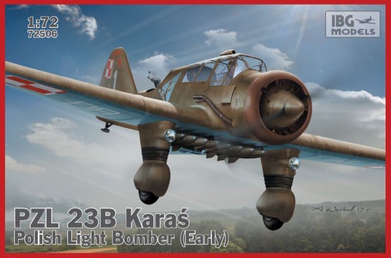 72506IBG  авиация  PZL.23B Karas Early  (1:72)