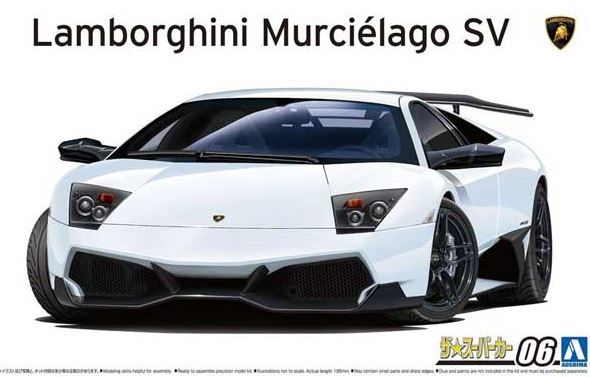 05901  автомобили и мотоциклы  Lamborghini Murcielago SV  (1:24)