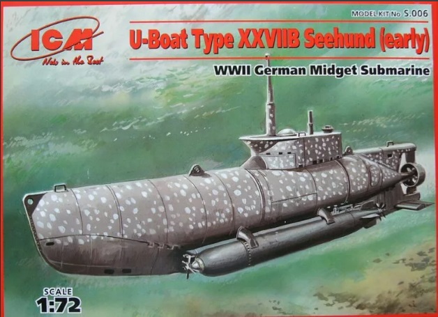 S.006  флот  "Seehund", тип XXIIB (1:72)