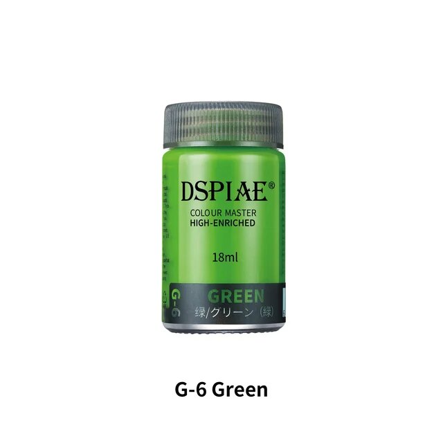 G- 6  краска  18мл Green