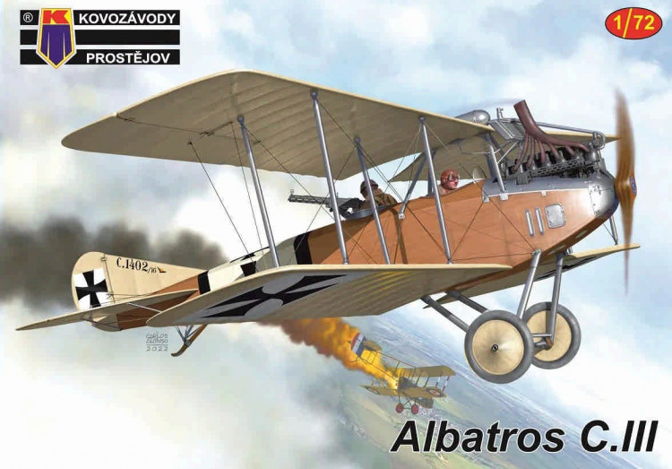 KPM0344  авиация  Albatros C.III  (1:72)