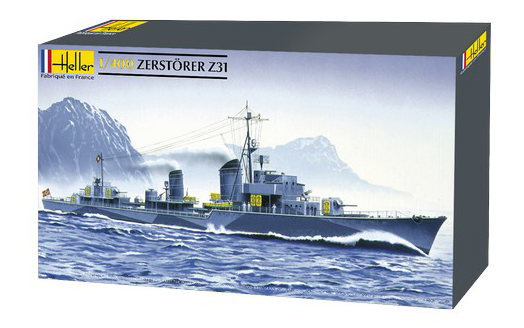 81010  флот  Эсминец Z31 (1:400)