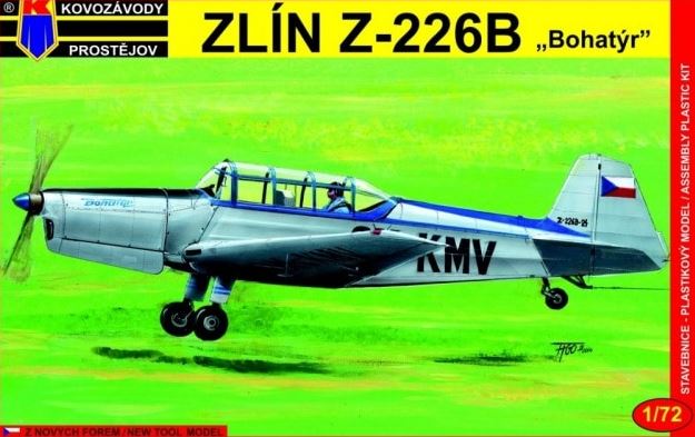 KPM0003  авиация  Zlin Z-226B “Bohatyr”  (1:72)