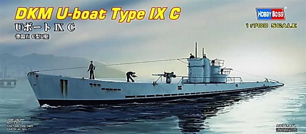 87007  флот  DKM U-Boat Type IXC  (1:700)