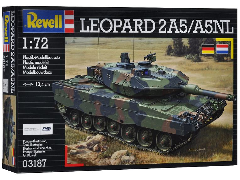 03187  техника и вооружение  Leopard 2A5/A5NL  (1:72)