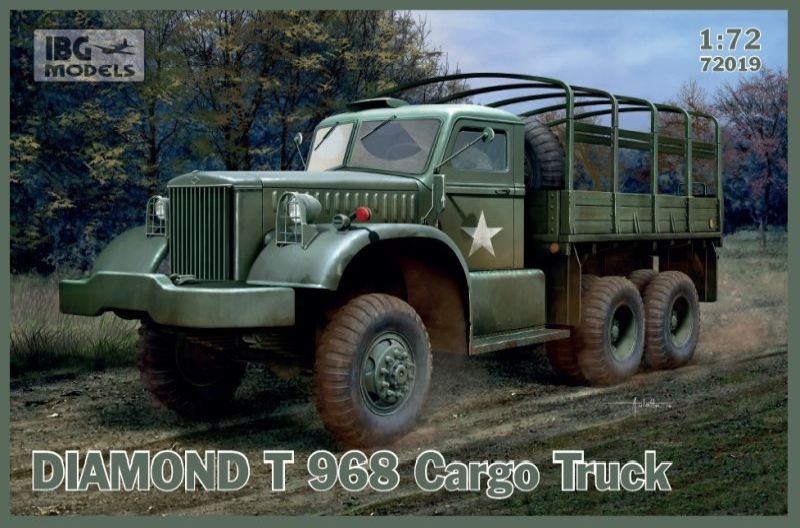 72019IBG  техника и вооружение  Diamond T 968 Cargo Truck  (1:72)